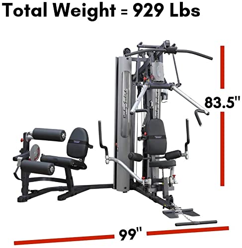 210lbs Multi-Station Gym Machine with Leg and Calf Press Attachment T128806