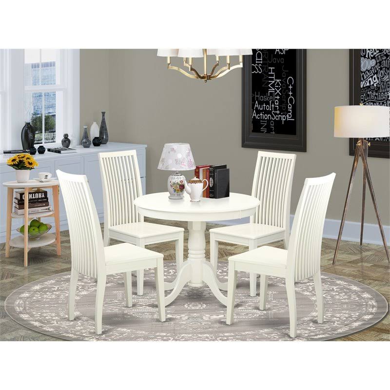 Linen White Dining Room Set Z1093