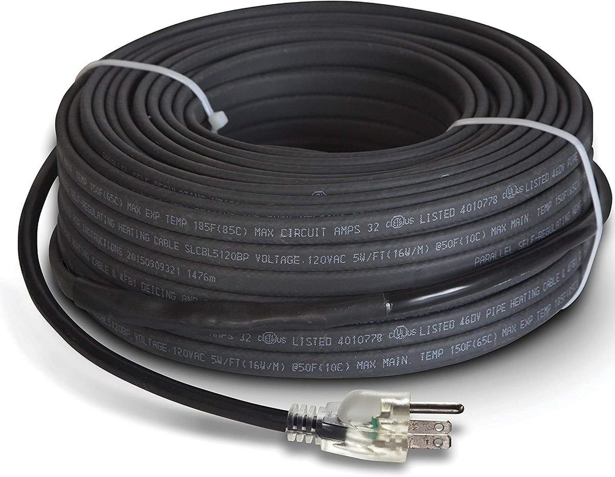 62 Feet Self-Regulating Heat Cable Z43694