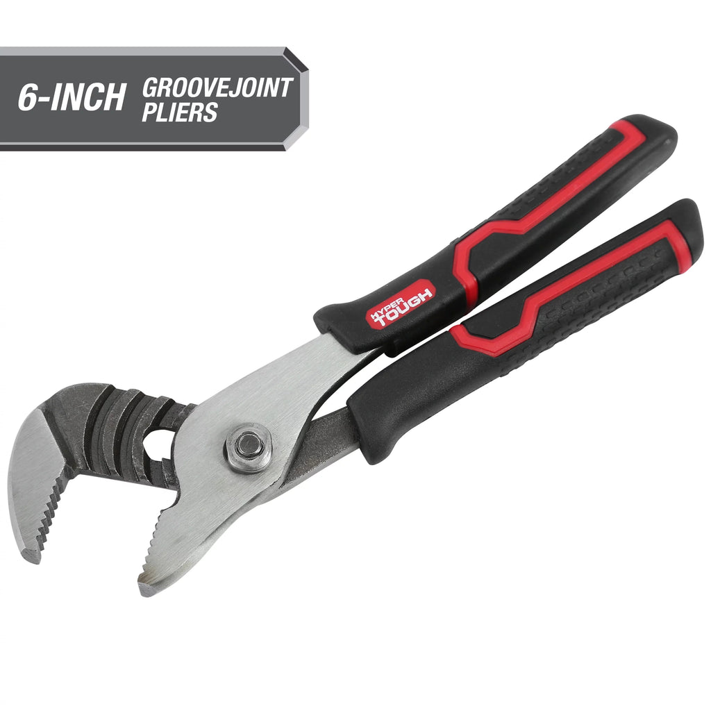 6-inch Groove Joint Pliers with Ergonomic Comfort Grips W2739