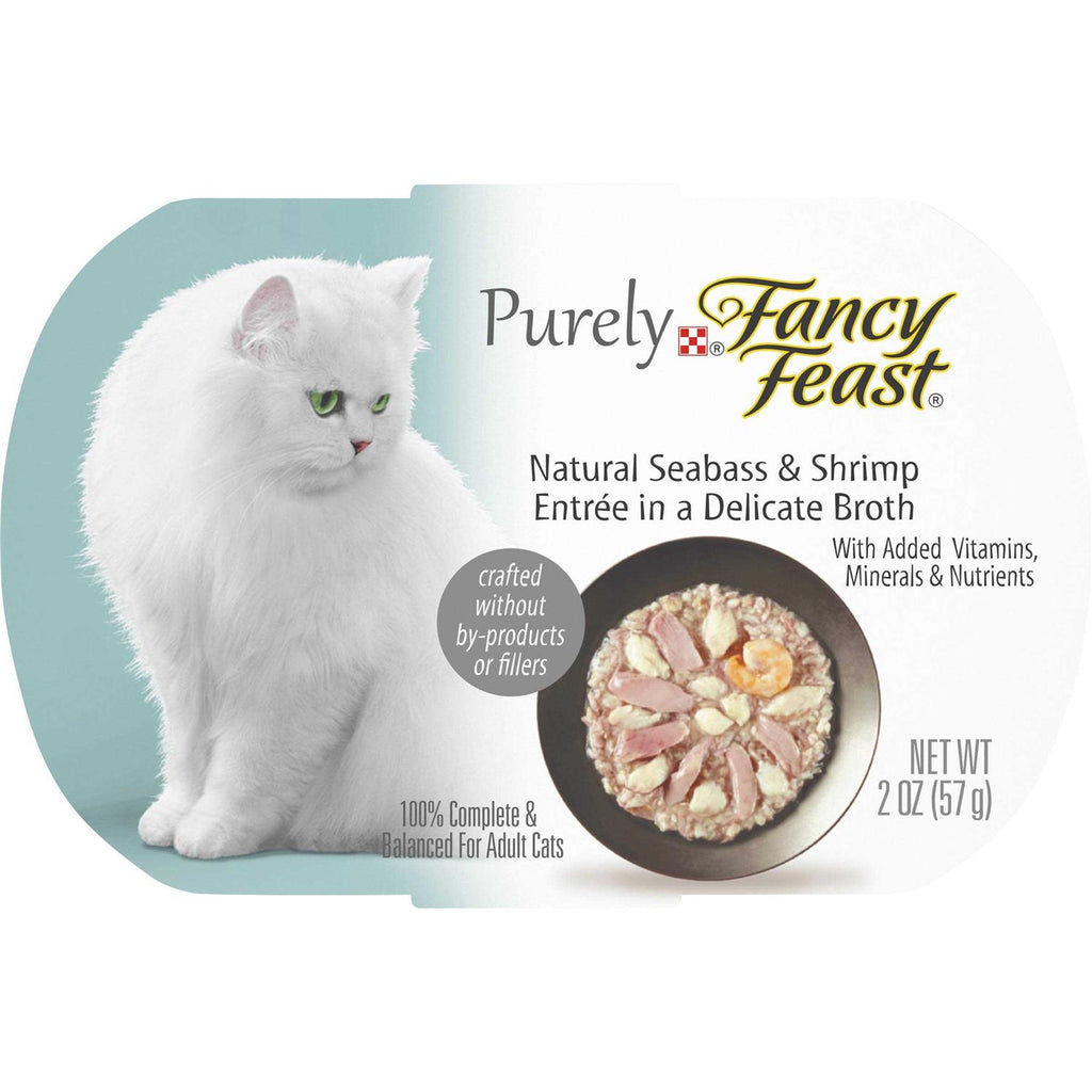 Natural Seabass & Shrimp in Broth Cat Food A2748