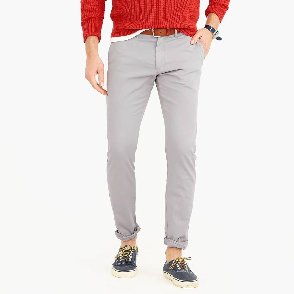 Mens 484 Slim-Fit Lightweight Garment-Dyed Stretch Chino M78844