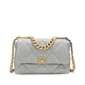 Quilted Lambskin Flap Bag G49307