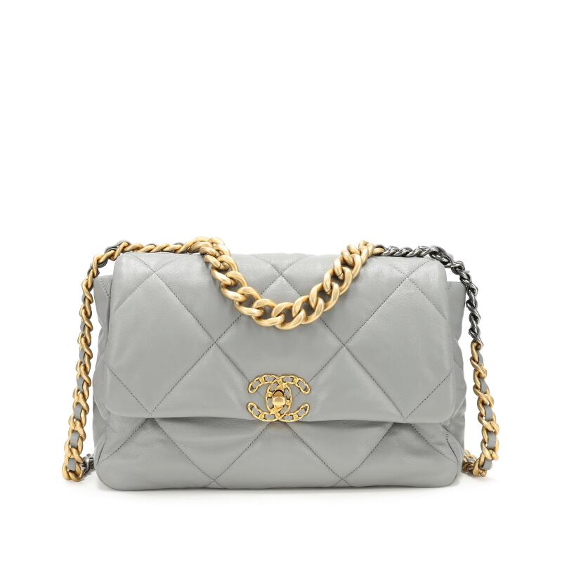 Quilted Lambskin Flap Bag G49307