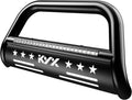 Bull Bar with LED Light Bar for Pickup Truck Off-Road Front Bumper Grille Guard F91919
