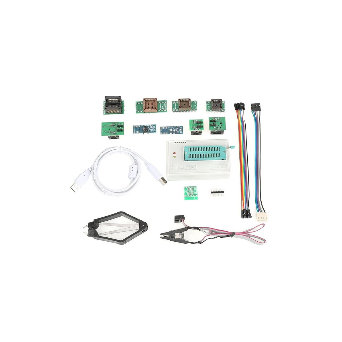 USB Programmer for TL866II Plus EEPROM Flash 8051 AVR MCU GAL PIC with 10 Adapter C179903