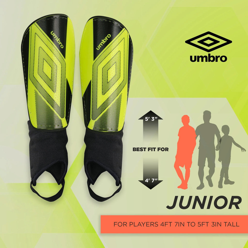 Bright Yellow Soccer Shin Guards O470