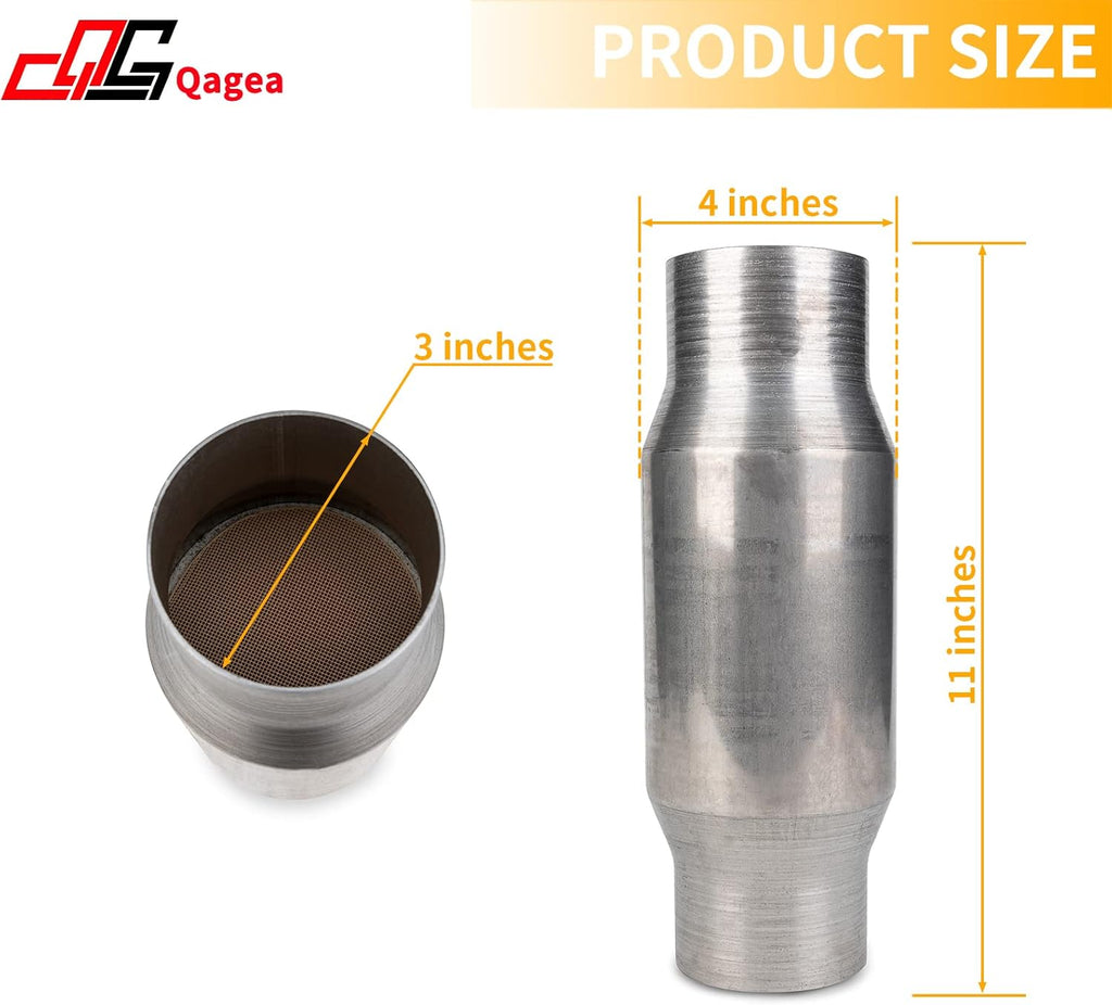 Stainless Steel Catalytic Converter Pack of 2 N334419