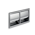 Polished Stainless Steel Recessed Spring-Loaded Toilet Paper Holder Q498307
