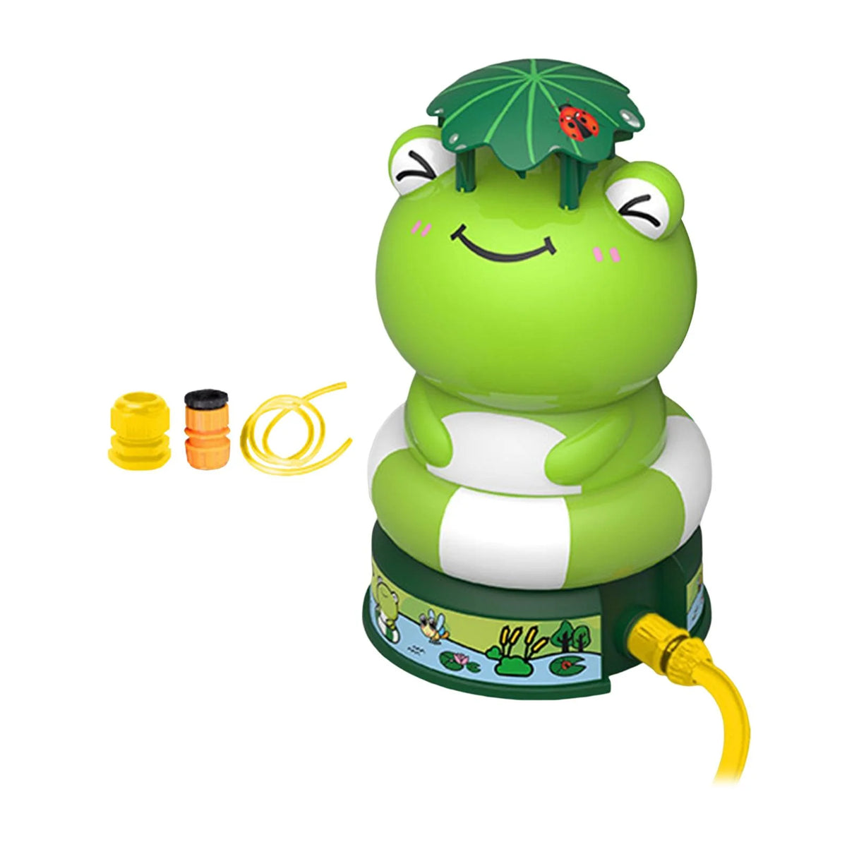 Frog Sprinkler for Kids Outdoor Water Sprinkler J869818