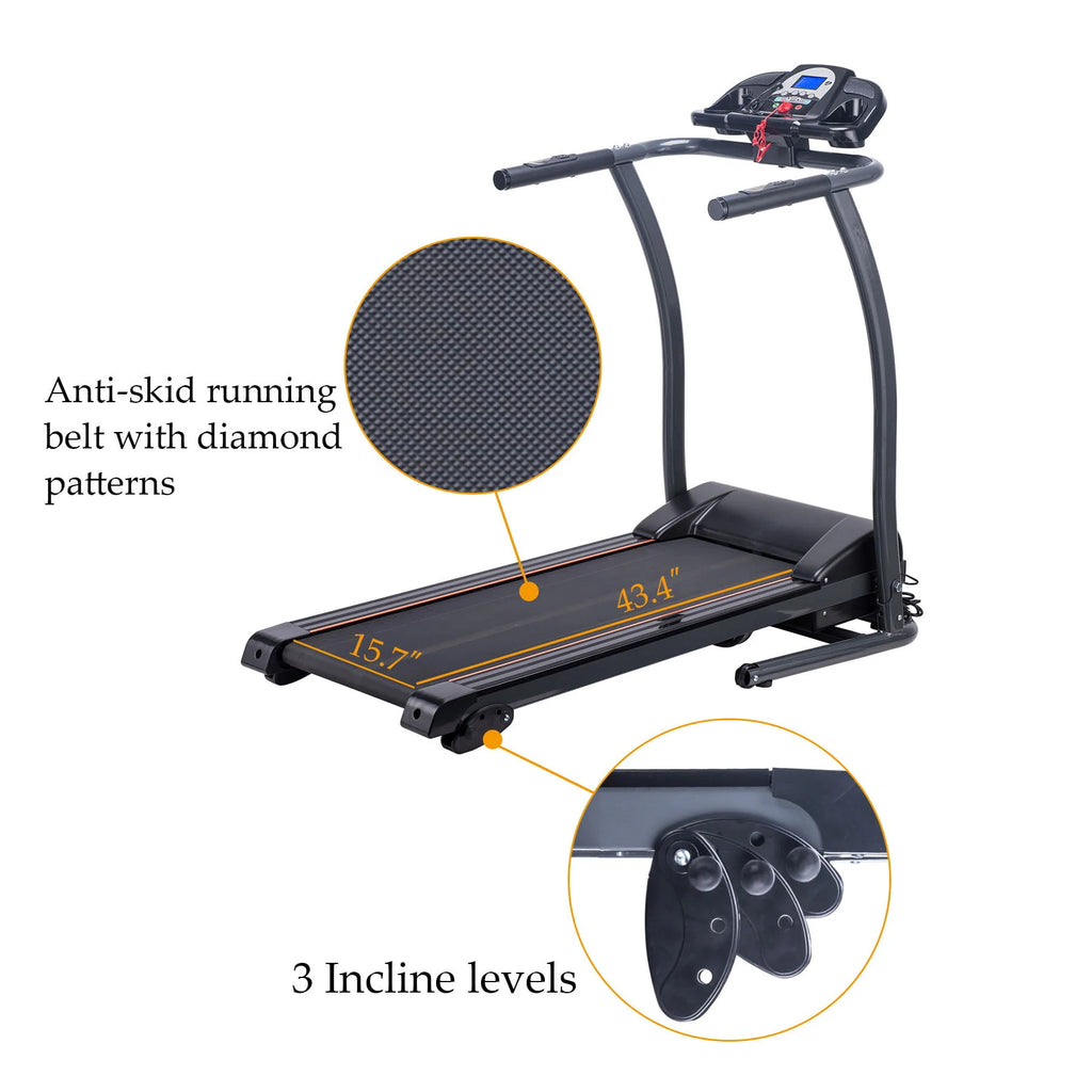 Foldable Incline Motorized Treadmill V843
