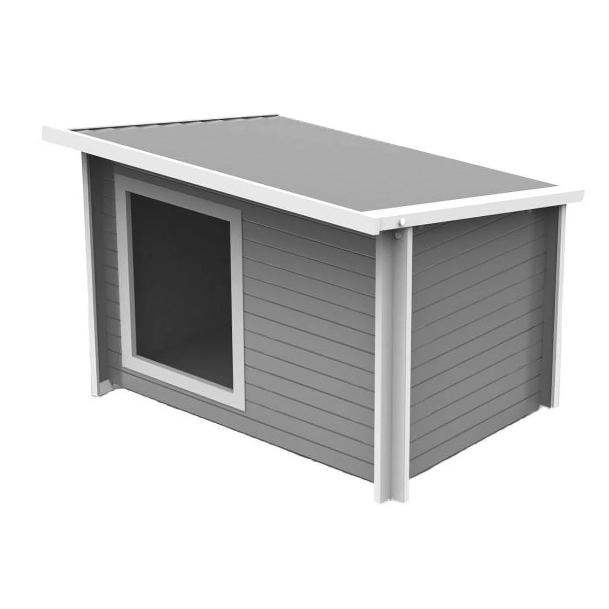 X-Large Gray Dog House K168
