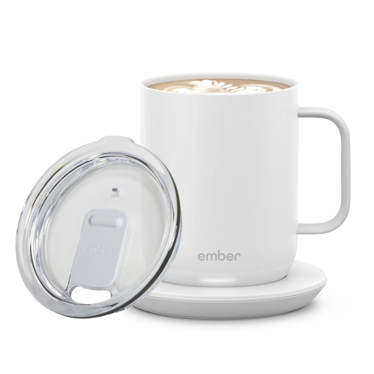 14 oz Grey App Controlled Heated Coffee Mug P211