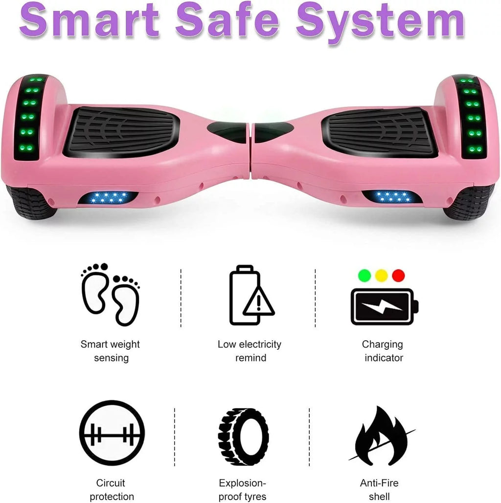 Pink Two-Wheel Self Balancing Hoverboard Z5062