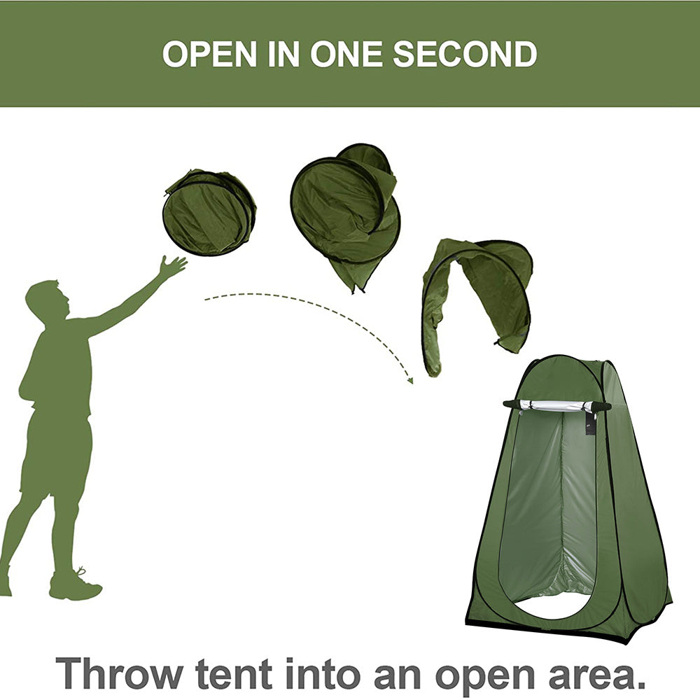 Pop Up Privacy Shower Tent D6823