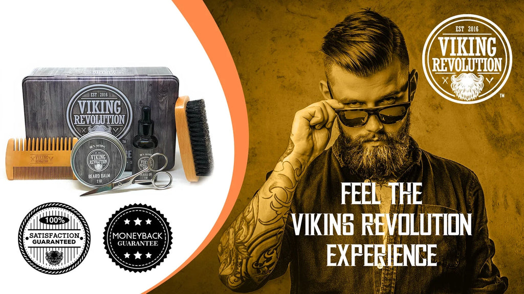 Beard Care Kit with Beard Balm, Beard Oil, Scissors Y655621