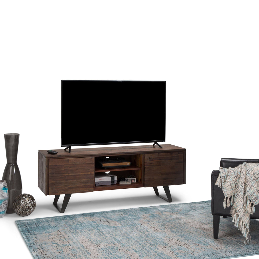 Solid Acacia Wood TV Media Stand F793