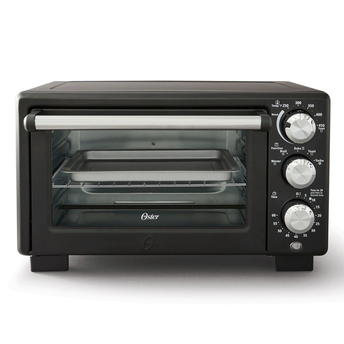4-Slice Convection Toaster Oven, Matte Black T87067