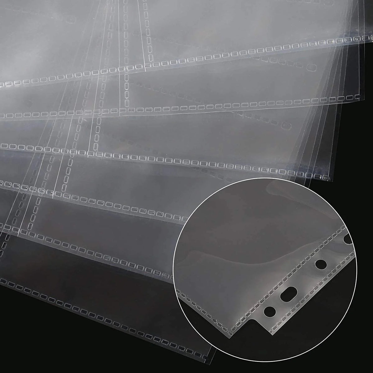 150 Pack Double Side 9-Pocket Trading Card Sleeve Pages Y942614