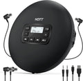Portable CD Player with Headphones, Anti-Skip, LCD Display, Black B443