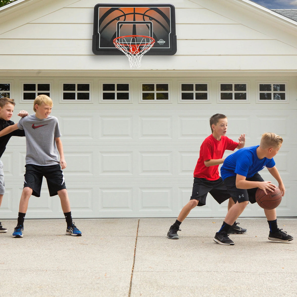 44 inch Basketball Backboard and Rim Combo B2690