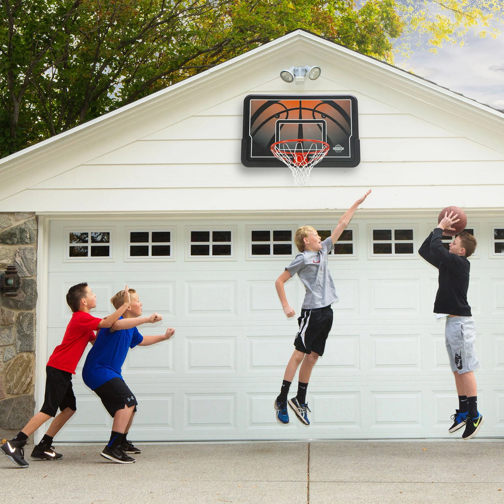 44 inch Basketball Backboard and Rim Combo B2690