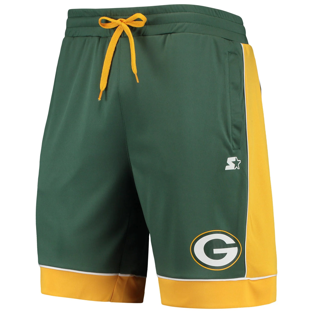 Men's Green Gold Shorts W466