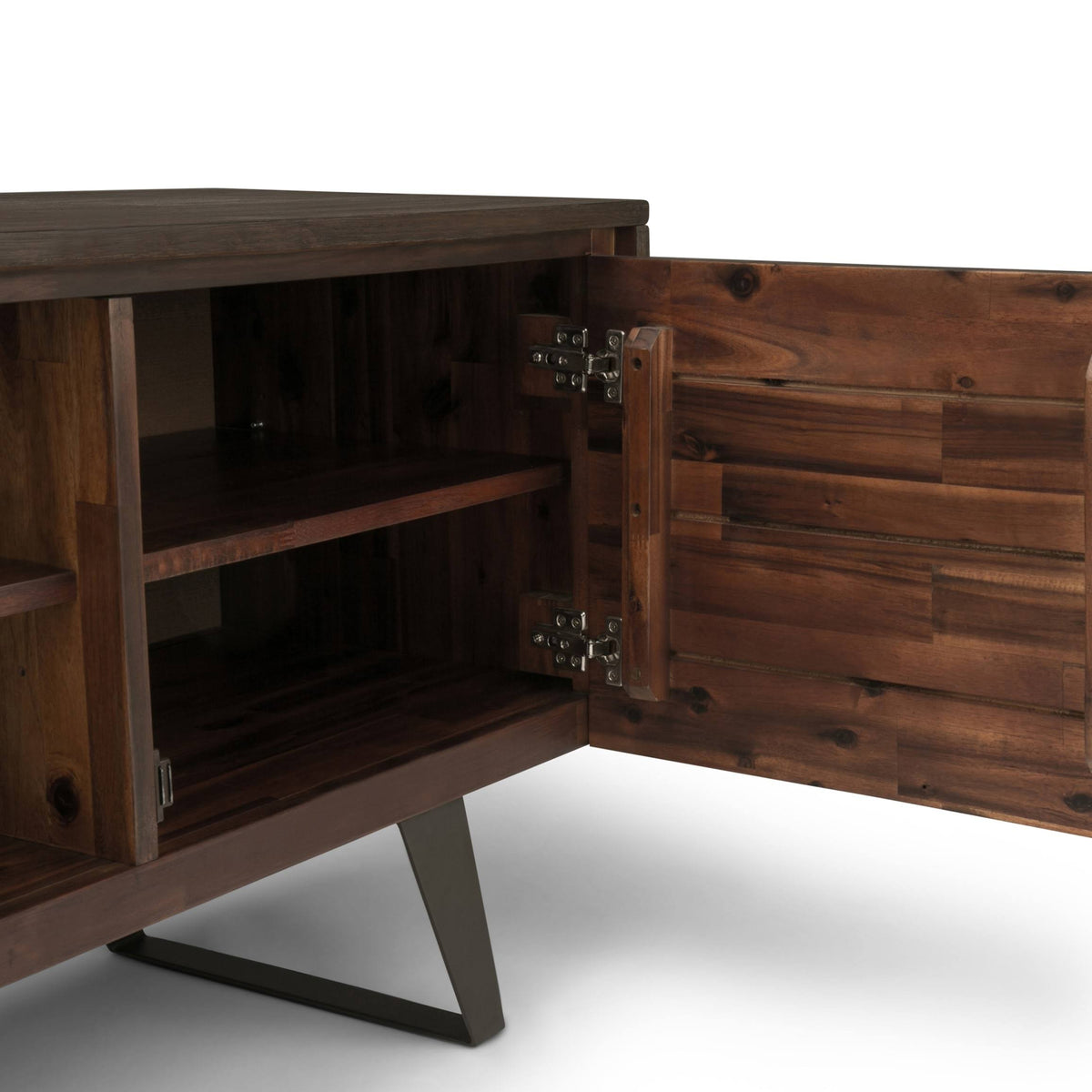 Solid Acacia Wood TV Media Stand F793