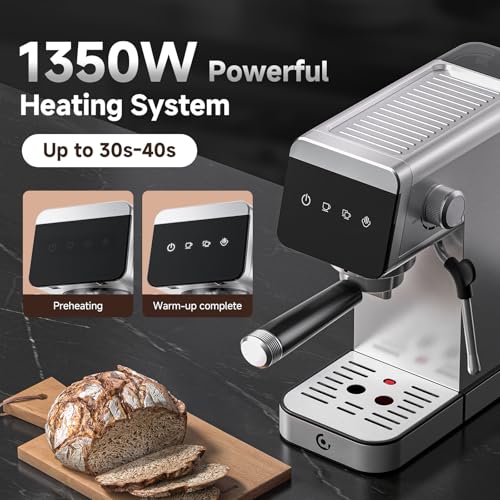Espresso Coffee Machine 20Bar Pressure Compact Latte Machine I4161