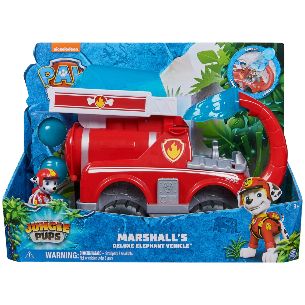 Elephant Firetruck with Figure I483632