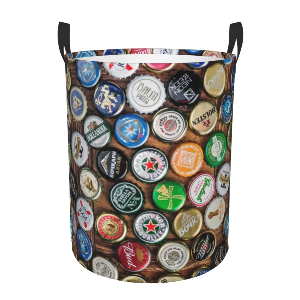 Laundry Hamper with Handles Round Laundry Basket P51933